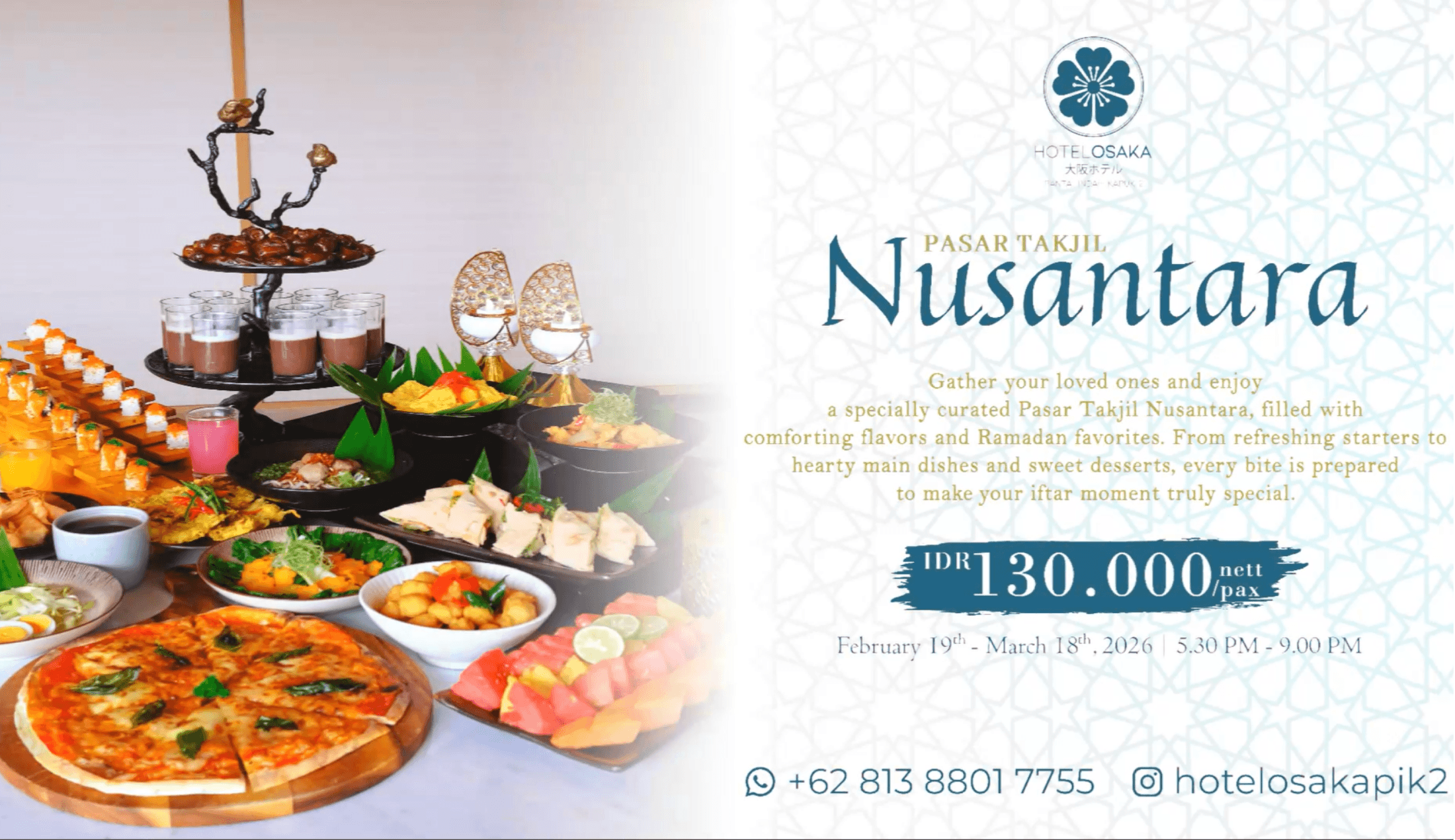 Iftar Package "Pasar Takjil Nusantara"